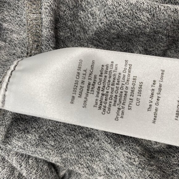 Current Elliott V Neck Soft Super Loved T Shirt Size 1 Small - Picture 10 of 10